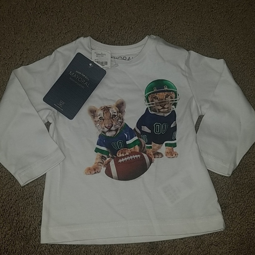 Animal football shirt